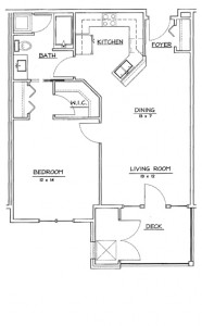 Hawks Landing 1 Bedroom - Classic