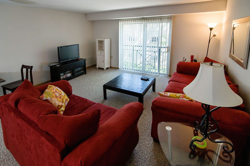 Clybourn Place - Living Room