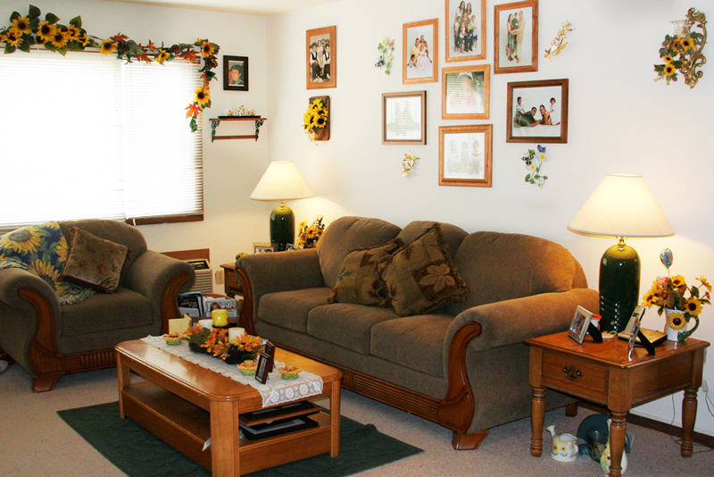 Fountain Court - Living Room