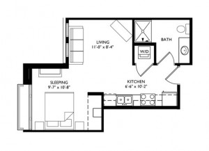 The Monroe Studio - Unit K
