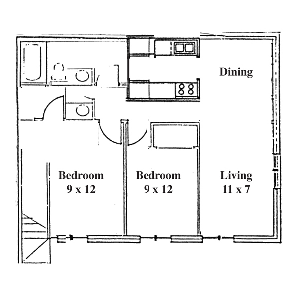 Renee Row 2 Bedroom - Ranch