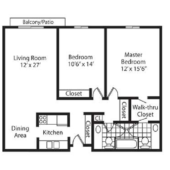 The Sovereign 2 Bedroom - In-line