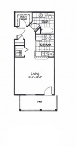 Cortland Pond Studio - Unit B