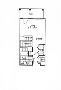 Cortland Pond Studio - Unit G