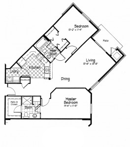 Cortland Pond 2 Bedroom - Unit I