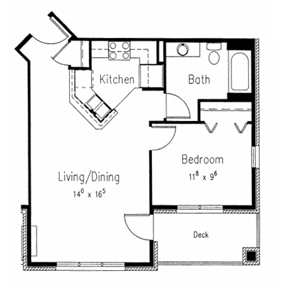 Clybourn Place 1 Bedroom