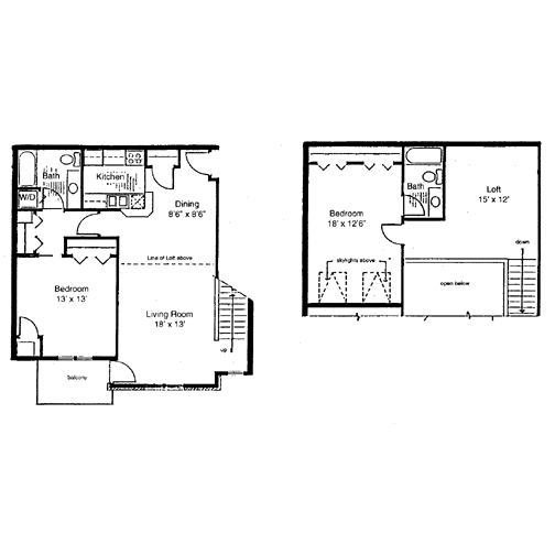 Junction Ridge 2 Bedroom - Loft