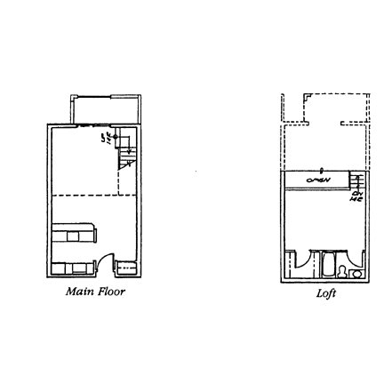 Rivers Edge DeForest 1 Bedroom - Loft