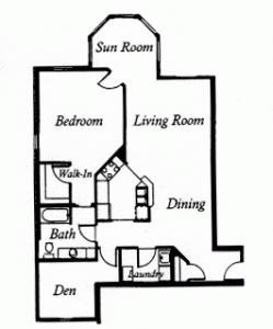 Sauk Gardens 1 Bedroom - The Elm
