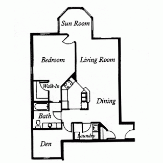 Sauk Gardens 1 Bedroom - The Elm