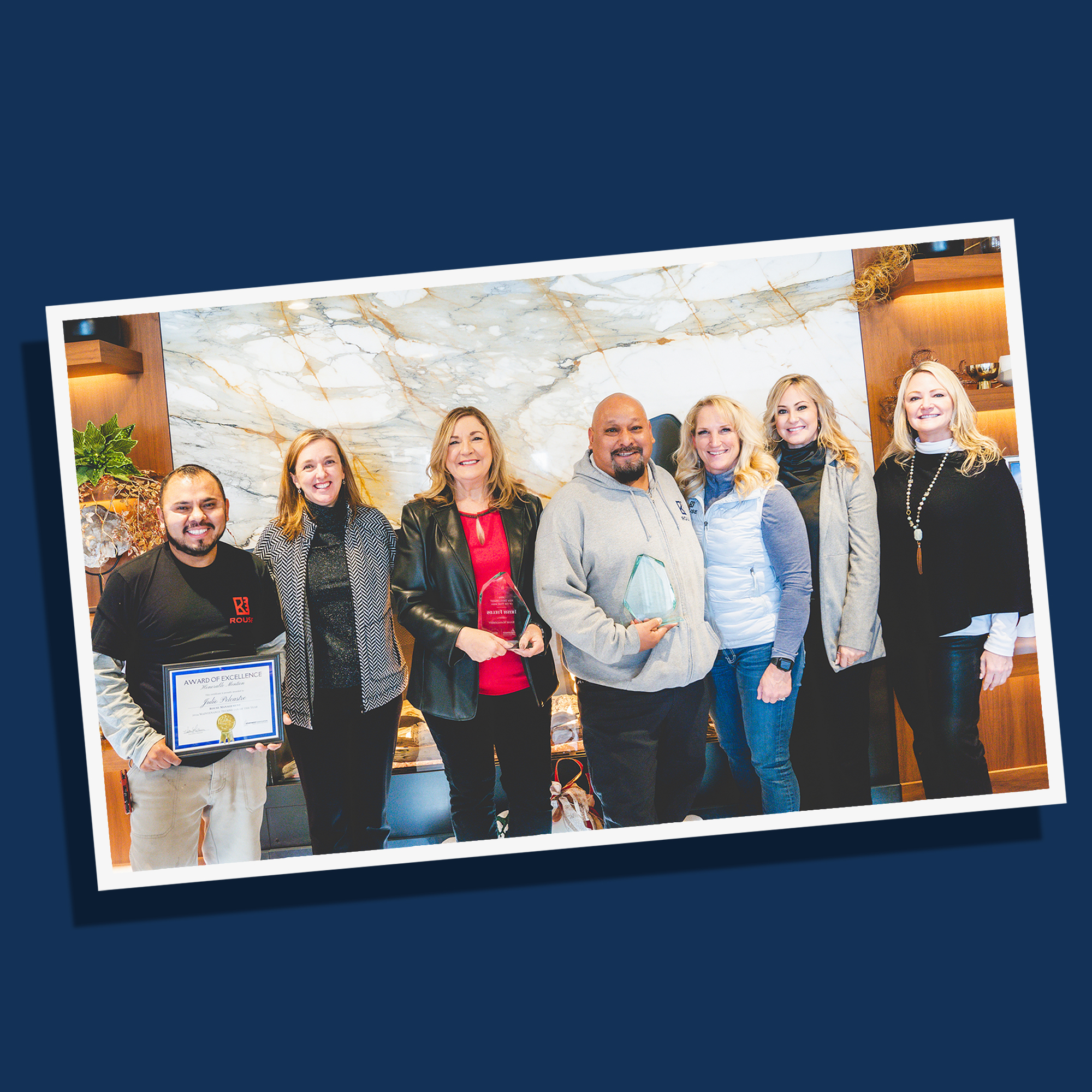 Rouse Communities winning the Awards of Excellence 2024