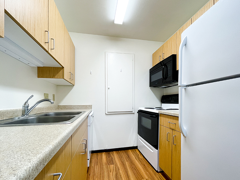 The Sovereign apartments kitchen