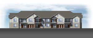Rendering of Irish Fields Apartments